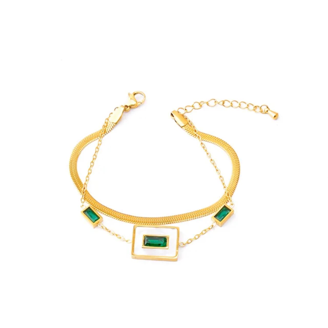 Emerald green combo set