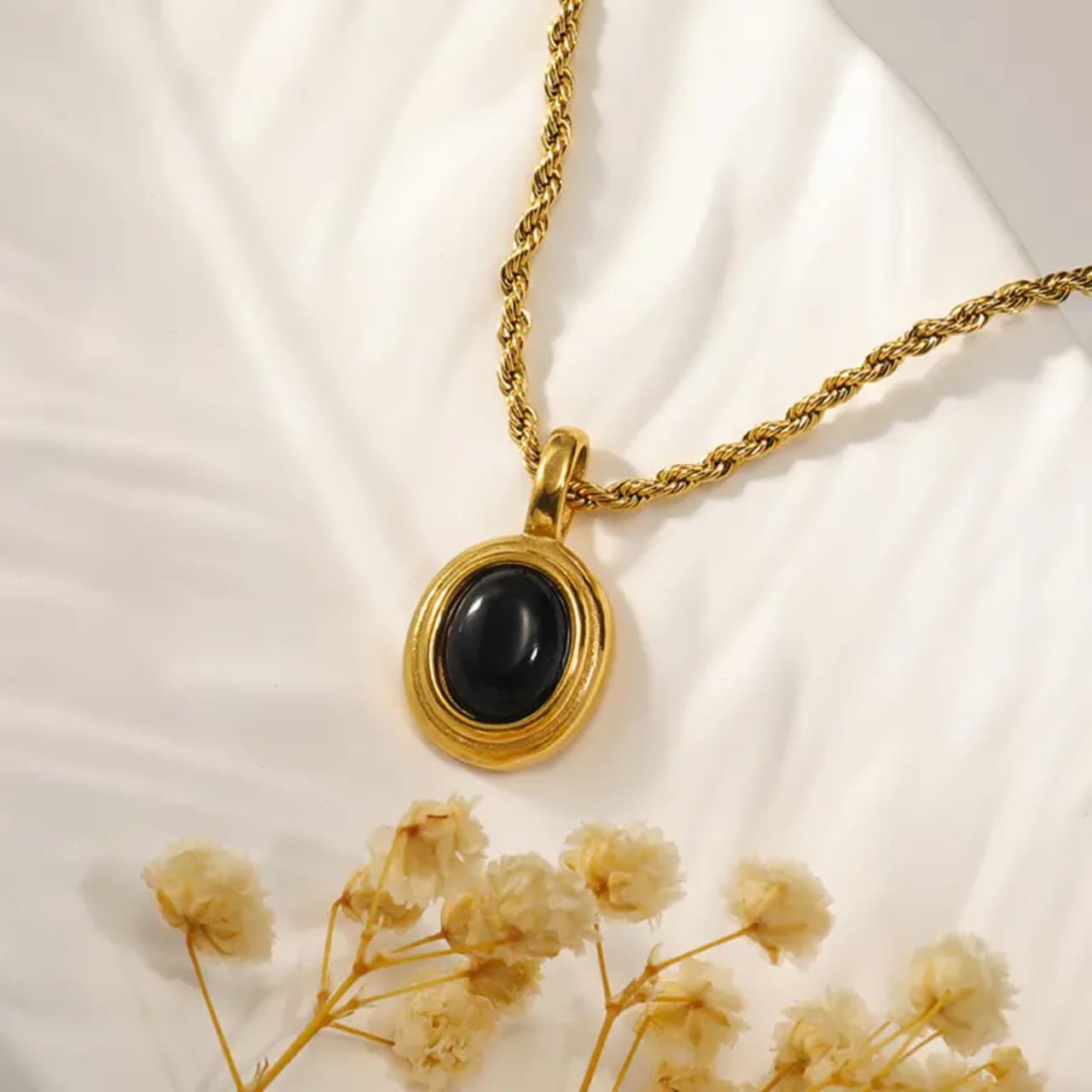 Onyx Stone necklace