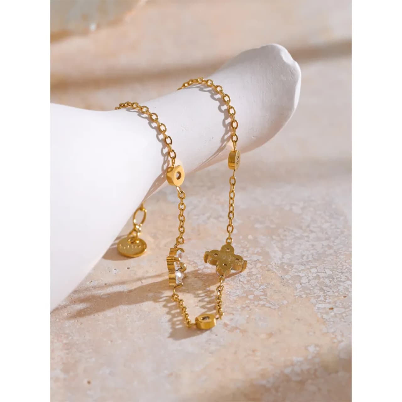 New Zircone Clover Bracelet