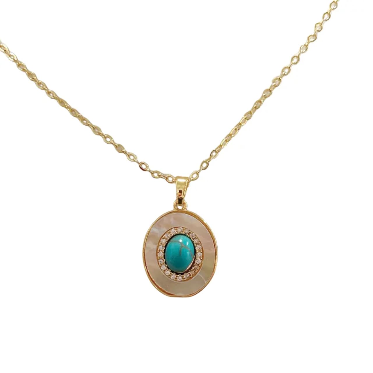 Turkish turquoise necklace